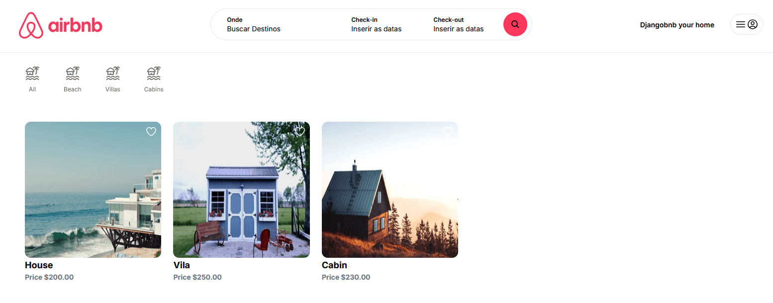 Clone airbnb